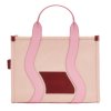THE WAVY CANVAS MEDIUM TOTE BAG